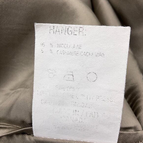 Chaps Ralph Lauren Blazer Men 42R Gray Blue Plaid Cashmere Wool Union Canada VTG - Picture 12 of 15